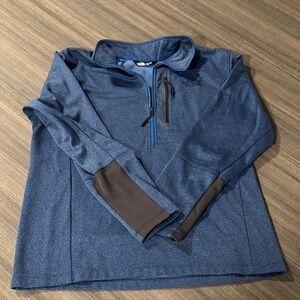 The North Face Blue and Gray Lightweight Jacket